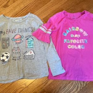 2 Carter’s Kid Girls Tops